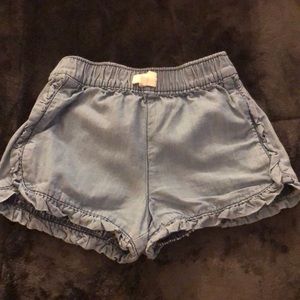 Girls 18 month ruffle shorts